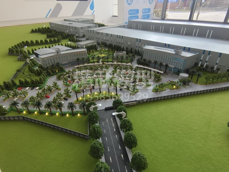 精武模型4月制作完成的沙盤模型