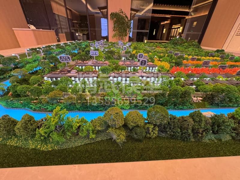 精武模型4月制作完成的沙盤模型